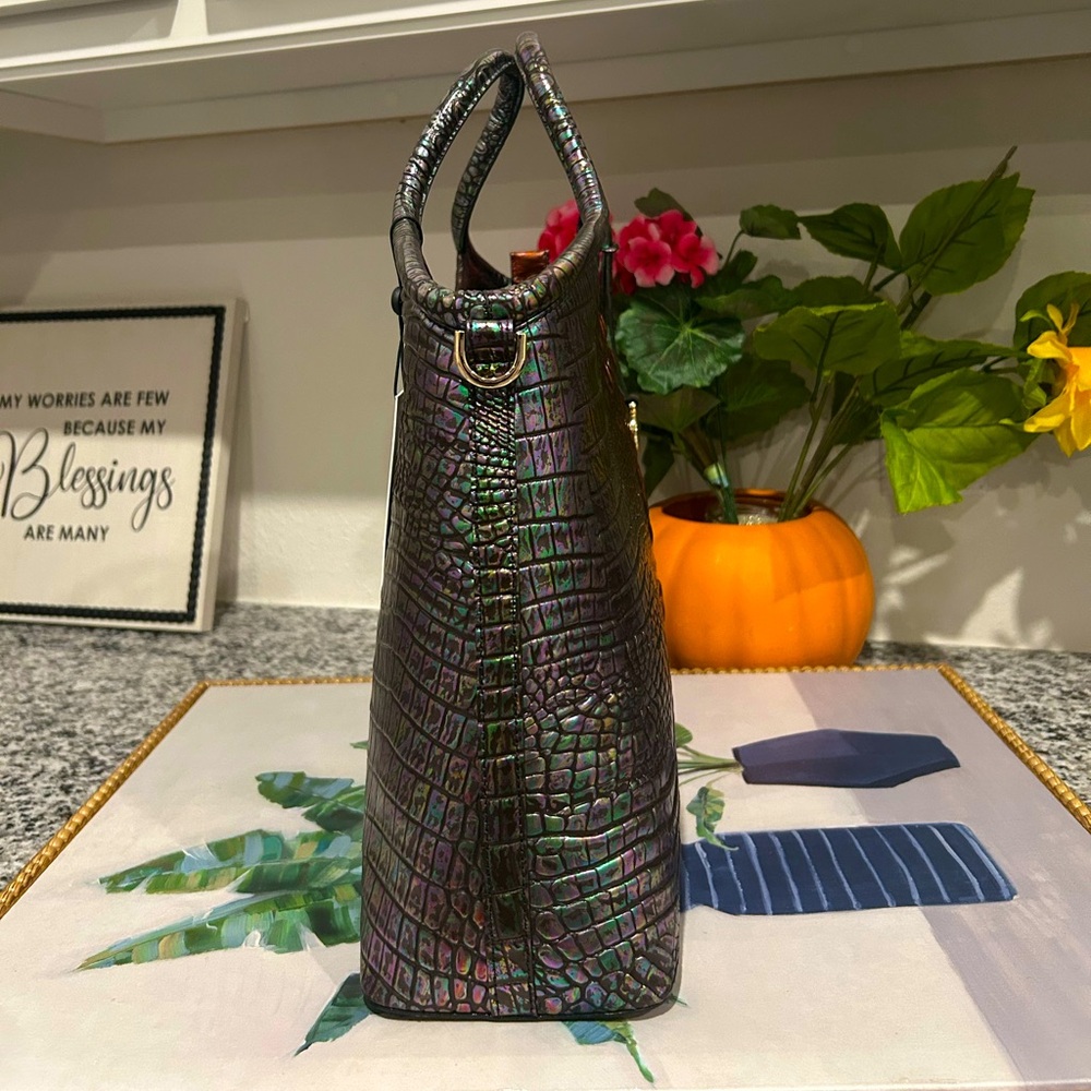 Brahmin Black Pearl ELAINE - Picture 6 of 9
